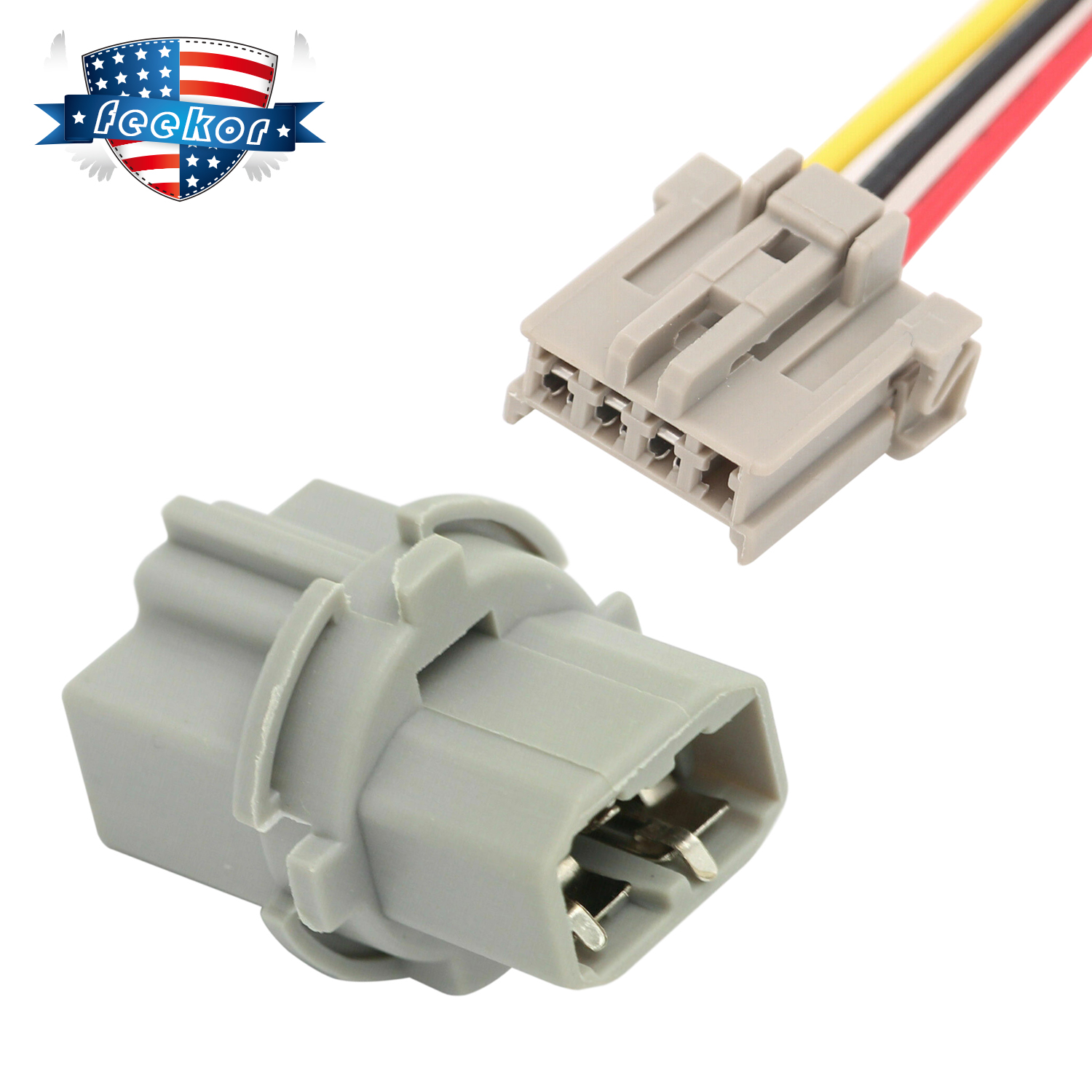 Rear Brake Light Lamp Bulb Socket W/ Plug Fit for 0413 Mazda 3 1316