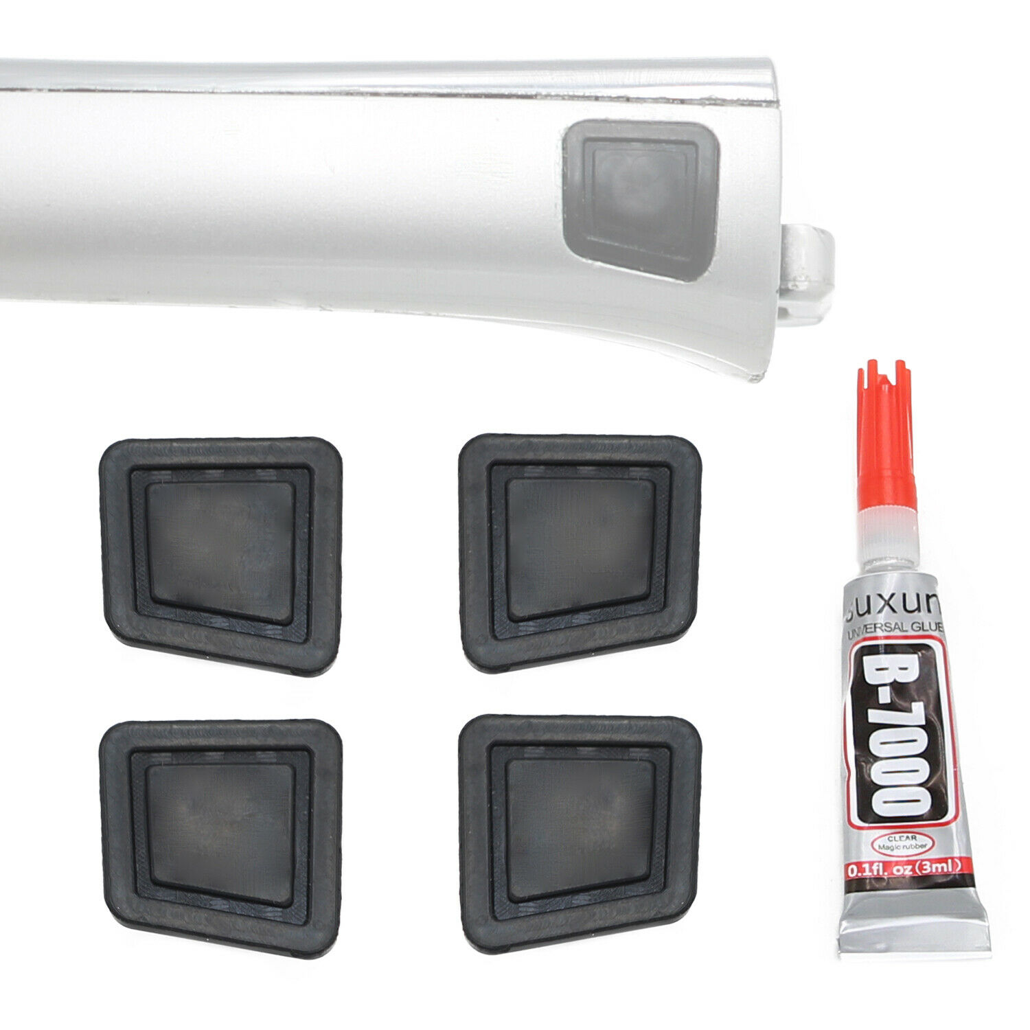 4X KeylessGo Door Outer Handle Button Rubber Cover Caps Fit for