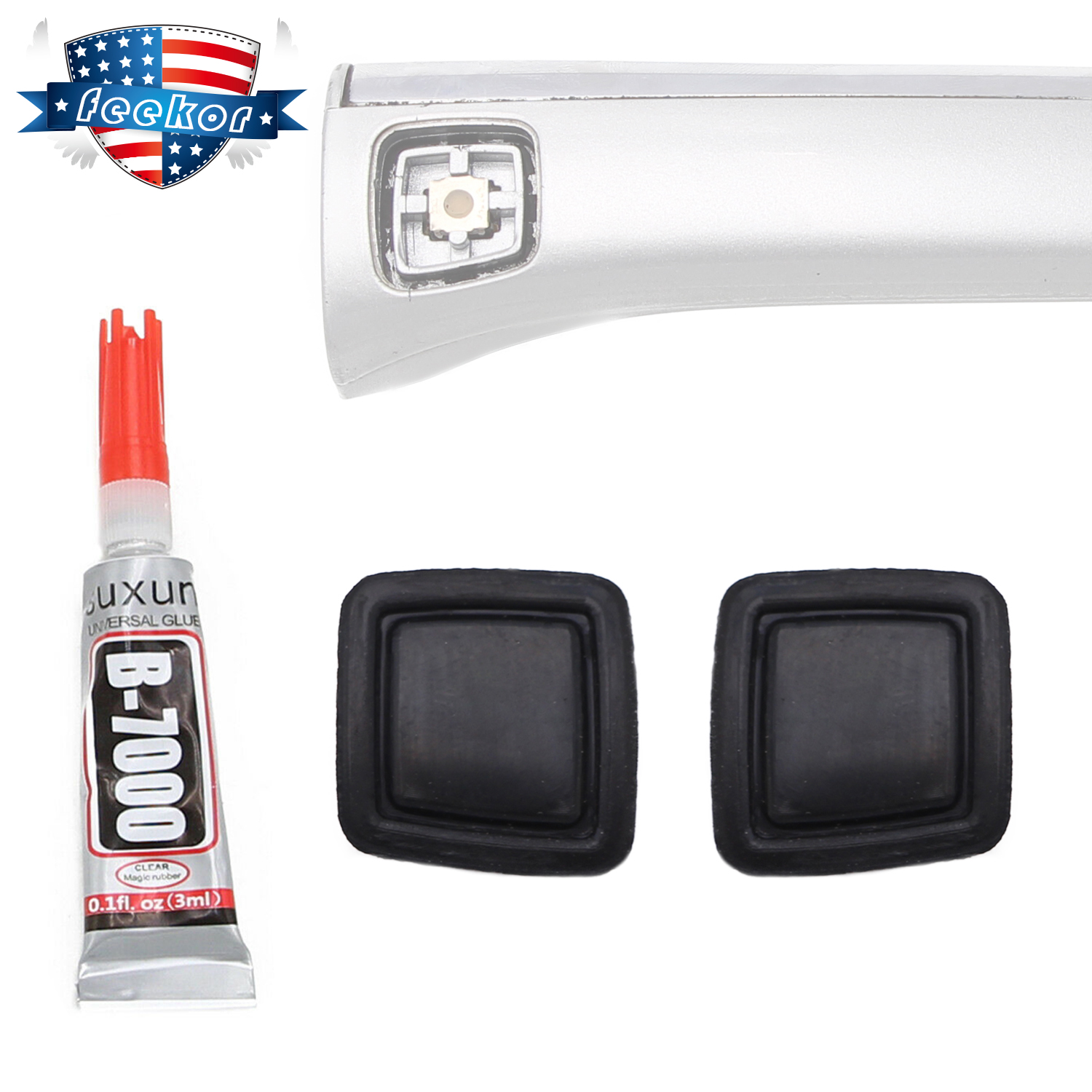 KeylessGo Door Handle Button Cover Repair Fit for MercedesBenz W220 S